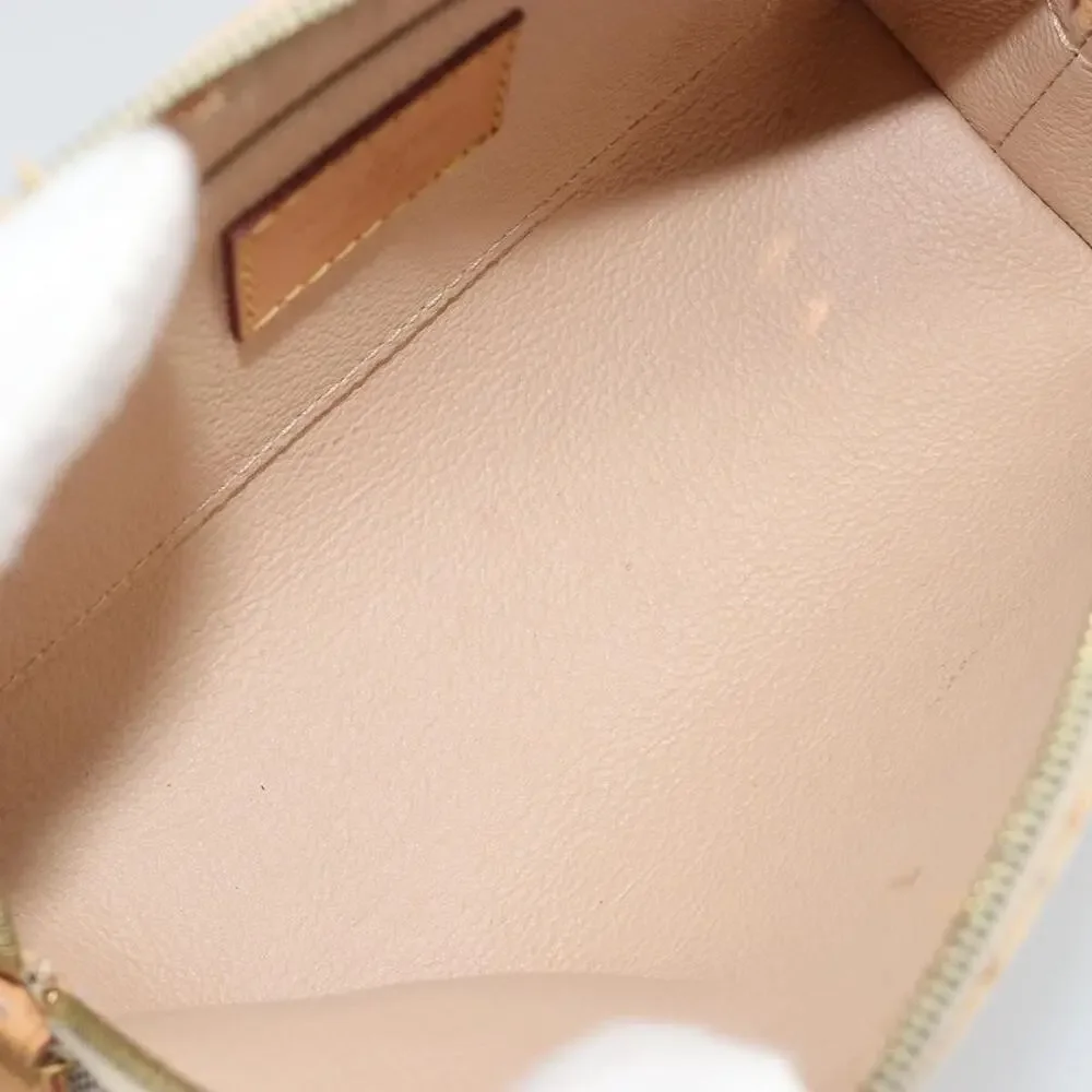 Louis Vuitton Damier Azur Pochette Cosmetic PM Pouch White
